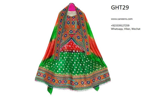 Afghan Kuchi Women New Dress Afghani Tribal Banjara Frock Bridal Costumes