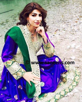 Kuchi Bridal Dress In Satin Fabric