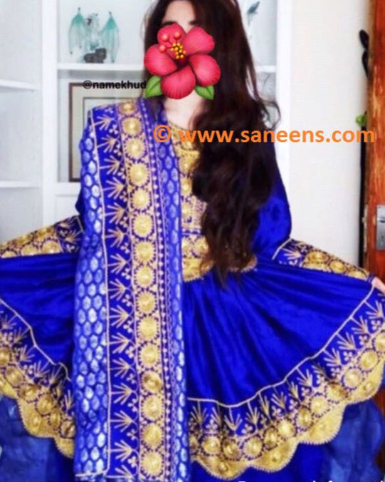 Elegant Afghan Dress