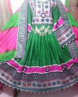 Kuchi Bridal Hand Embroidered Dress