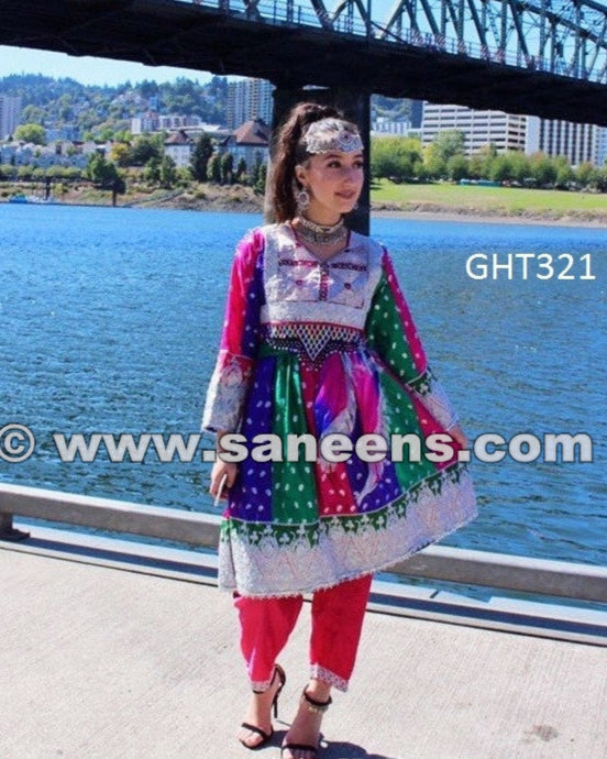 Hand Embroidery Worked Bridal Frock