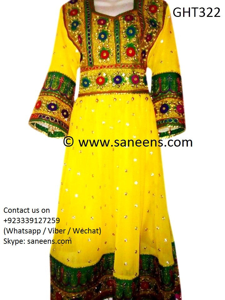 afghan clothes, afghani dress