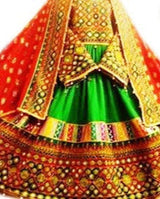Afghan Style Bridal Dress With Beautiful Zardosi Embroidery Work