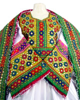 Afghan Bridle Embroidered Dress