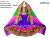 afghan clothes, afghani dress in blue color