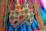 Afghan Bridle Hand Embroidered Dress