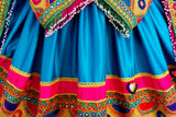 Afghan Bridle Hand Embroidered Dress