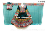 Afghan Bridal Dress With A Lot Of Mirrors Work