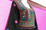 Afghan Bridal Hand Embroidered Dress