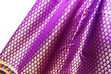 Afghani Dress In Purple Color With Handmade Embroidery Work