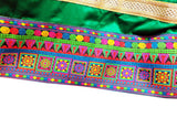 Afghani Dress In Purple Color With Handmade Embroidery Work