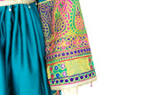 Muslim Wedding Dress In Teal Color Afghan Clothes