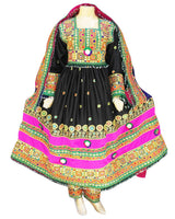 Muslim Bridal Dress With A Lot Of Mirrors Work