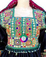 Muslim Bridal Dress With A Lot Of Mirrors Work