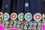 Muslim Bridal Dress With A Lot Of Mirrors Work