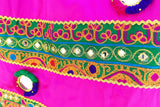 Muslim Bridal Dress With A Lot Of Mirrors Work