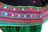 Islamic Bridal Dress With Mirrors And Beads Work
