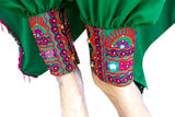 Islamic Bridal Dress With Mirrors And Beads Work