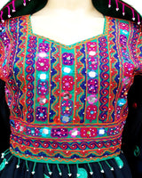 Islamic Bridal Dress With Mirrors And Beads Work