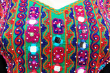 Islamic Bridal Dress With Mirrors And Beads Work