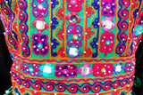 Islamic Bridal Dress With Mirrors And Beads Work