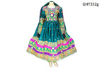 Afghan Bridal Dress With Beautiful Embroidery Work