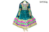 Afghan Bridal Dress With Beautiful Embroidery Work