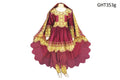 Elegant Afghan Gown Dress