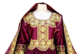 Elegant Afghan Gown Dress