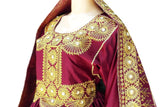 Elegant Afghan Gown Dress