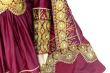 Elegant Afghan Gown Dress