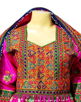 Hand Embroidered Afghan Traditional Bridal Dress