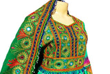 Afghani Banarasi Muslimah Embroidered Dress