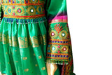Afghani Banarasi Muslimah Embroidered Dress