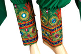 Afghani Banarasi Muslimah Embroidered Dress