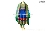 Afghan Wedding Dress Persian Bridal Clothes In Blue Color