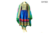 Afghan Wedding Dress Persian Bridal Clothes In Blue Color
