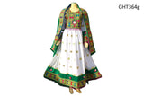 White Elegance Modern Afghan Muslim Wedding Dress