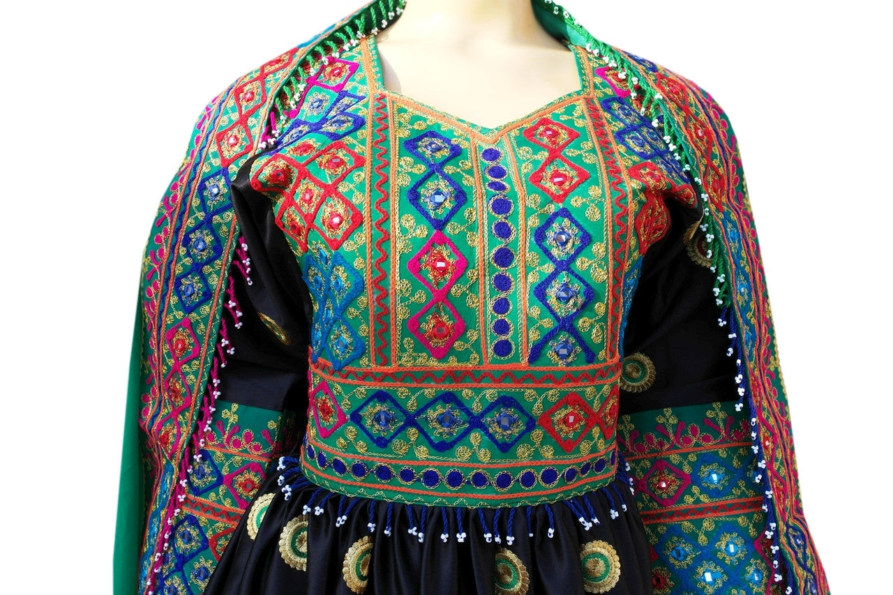 afghani dress new style