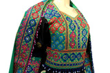Afghani Suit In Black Color Afghan Fashion Clothes