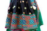 Afghani Suit In Black Color Afghan Fashion Clothes