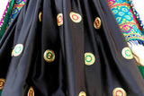Afghani Suit In Black Color Afghan Fashion Clothes