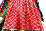 Afghan Traditional Dress In Red Color Muslim Wedding Dress