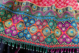 Afghan Traditional Dress In Red Color Muslim Wedding Dress