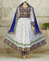 Afghan Bridal Lace Dress