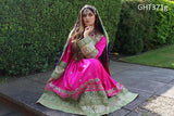 Muslim Bridal Dress In Pink Color Arabic Wedding Dress