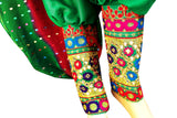 Muslim Bridal Dress In Red Color Afghan Traditional Clothes