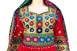 Muslim Bridal Dress In Red Color Afghan Traditional Clothes