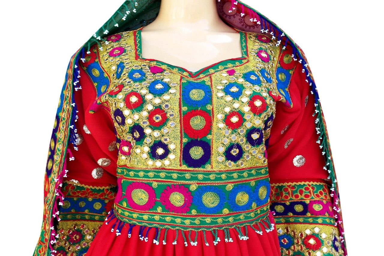 afghani dress