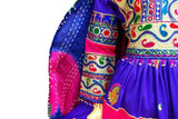 Arabic Wedding Dress Afghan Clothes In Blue Color